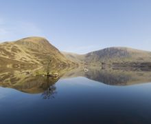 Loch Skeen, above grey Mare's Tail