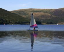 Sailing on St Mary's Loch