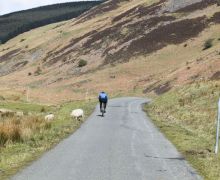 Cycling the Berrybush Road